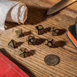 Q-Workshop - The Witcher RPG Dice Set: Vesemir - The Sword Master (8-delig)