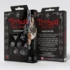 Q-Workshop - Tribal Dice Set: Blue-green & Beige