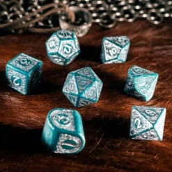 Q-Workshop - Viking Modern RPG Dice Set: Mjolnir
