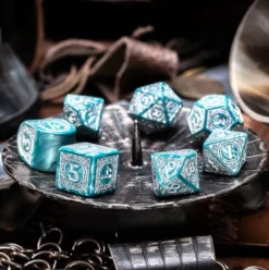 Q-Workshop - Viking Modern RPG Dice Set: Mjolnir
