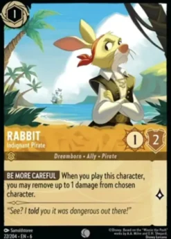 Rabbit, Indignant Pirate - Azurite Sea