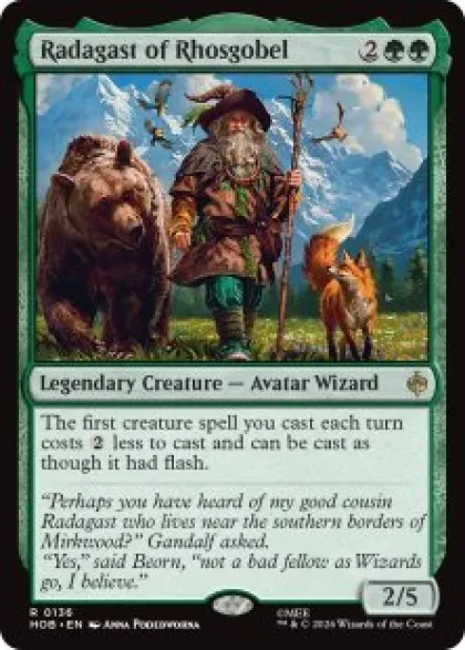 Radagast of Rhosgobel (foil) - The Hobbit