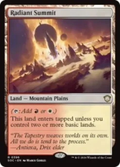 Radiant Summit - Secrets of Strixhaven Commander