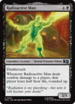 Radioactive Man (foil) - Marvel Super Heroes Commander