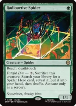 Radioactive Spider (foil) - Marvel's Spider-Man Promo's
