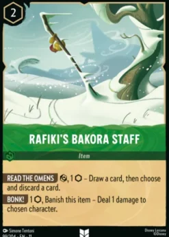 Rafiki's Bakora Staff - Winterspell