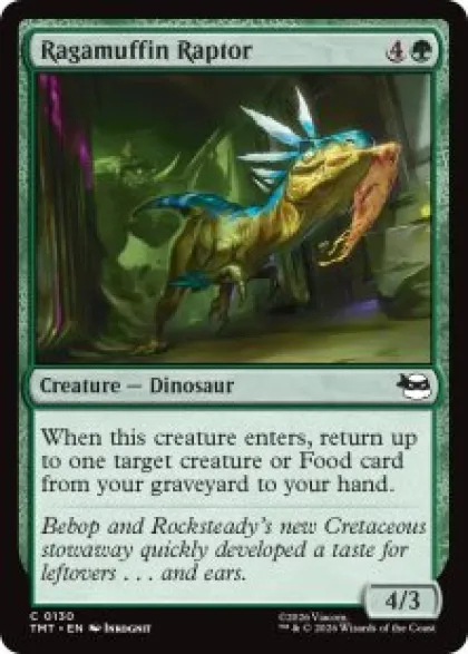 Ragamuffin Raptor - Teenage Mutant Ninja Turtles