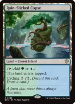 Rain-Slicked Copse - Lorwyn Eclipsed Commander