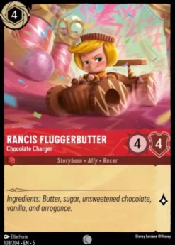 Rancis Fluggerbutter, Chocolate Charger - Shimmering Skies