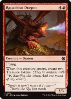 Rapacious Dragon - Foundations Commander Decks
