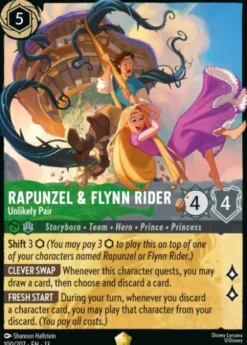 Rapunzel & Flynn Rider, Unlikely Pair - Attack of the Vine