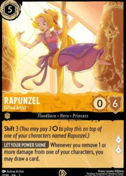 Rapunzel, Gifted Artist (foil) - Promo Set 1