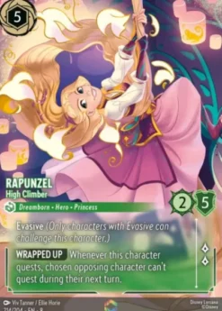 Rapunzel, High Climber (foil) (borderless) - Reign of Jafar