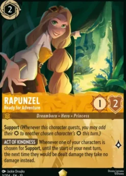 Rapunzel, Ready for Adventure (foil) - Whispers