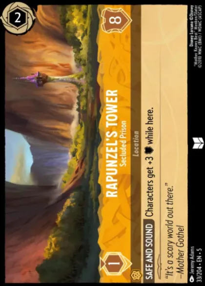 Rapunzel's Tower, Secluded Prison (foil) - Shimmering Skies