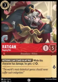 Ratigan, Raging Rat (foil) - Shimmering Skies