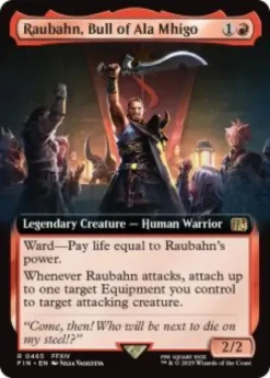 Raubahn, Bull of Ala Mhigo (#465) (extended art) - Final Fantasy Varianten
