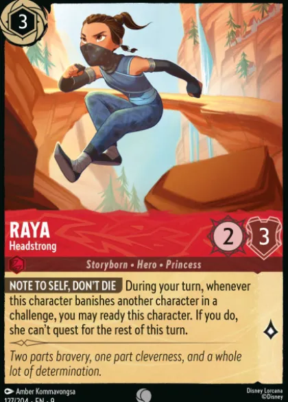 Raya, Headstrong - Fabled