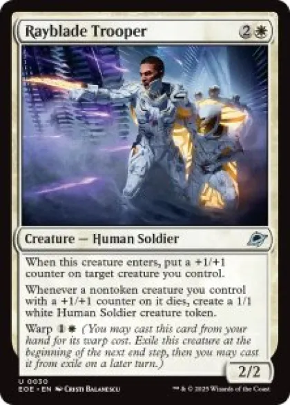 Rayblade Trooper (foil) - Edge of Eternities