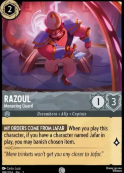 Razoul, Menacing Guard (foil) - Archazia's island