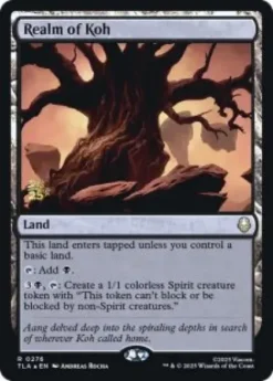 Realm of Koh (foil) - Avatar: The Last Airbender Prerelease Promo's