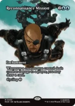 Reconnaissance Mission (#59) (foil) (borderless) - Marvel