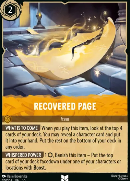 Recovered Page - Whispers