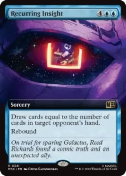 Recurring Insight (extended art) - Marvel Super Heroes Commander Varianten