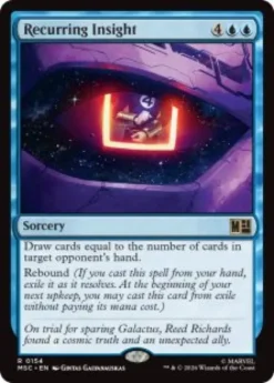 Recurring Insight (surge foil) - Marvel Super Heroes Commander