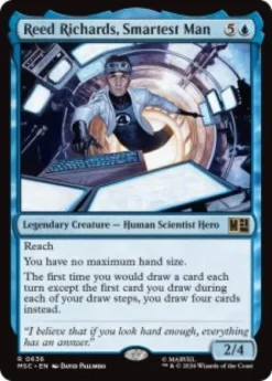 Reed Richards, Smartest Man (foil) - Marvel Super Heroes Commander