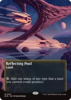 Reflecting Pool (#81) (foil) (borderless) - Edge of Eternities Stellar Sights