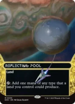 Reflecting Pool (#36) (foil) (borderless) - Edge of Eternities Stellar Sights
