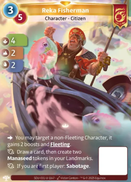 Reka Fisherman (U-1147) - Seeds of Unity Unique