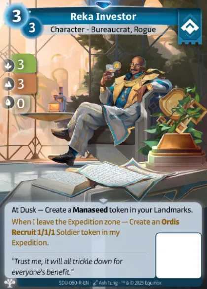 Reka Investor (R) - Seeds of Unity