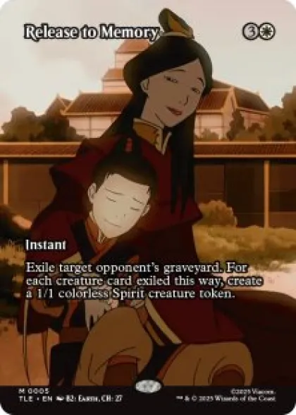 Release to Memory (foil) (borderless) - Avatar: The Last Airbender Eternal Varianten