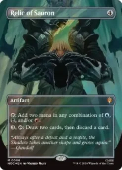 Relic of Sauron (#86) (surge foil) (borderless) - The Hobbit Eternal