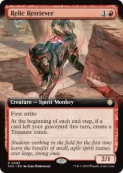 Relic Retriever (extended art) - Secrets of Strixhaven Commander Varianten