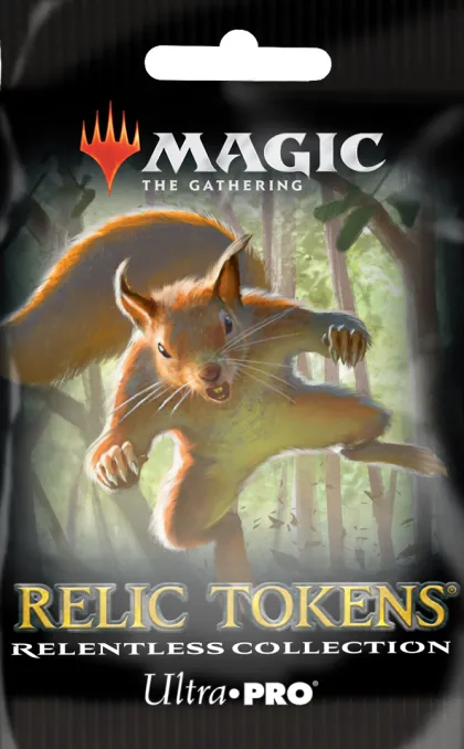 Relic Tokens Display: Relentless Collection