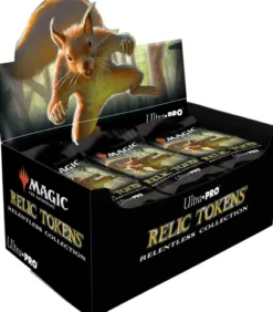 Relic Tokens Display: Relentless Collection