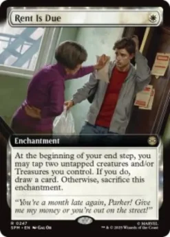Rent Is Due (foil) (extended art) - Marvel's Spider-Man Varianten