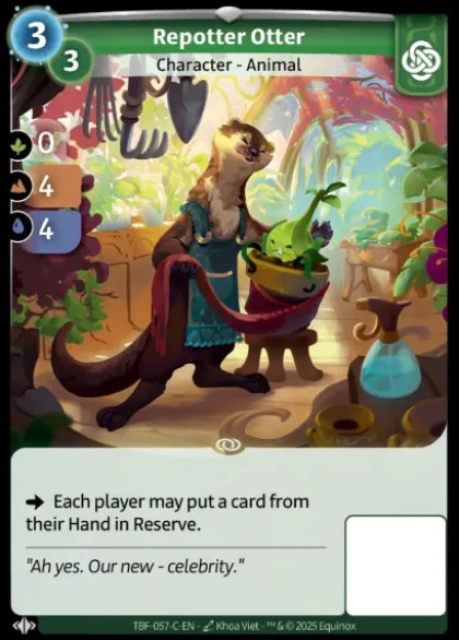 Repotter Otter (C) - Altered Trial by Frost