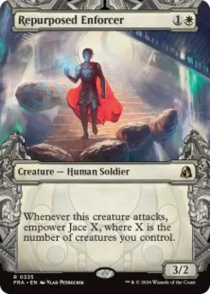 Repurposed Enforcer (foil) (showcase) - Reality Fracture Varianten