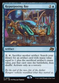 Repurposing Bay (foil) - Aetherdrift Planeswalker Stamped