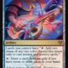 Resonating Lute - Secrets of Strixhaven Planeswalker Stamped