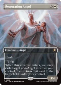 Restoration Angel (#299) (foil) (borderless) - Innistrad Remastered Varianten