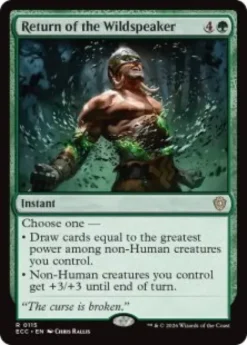 Return of the Wildspeaker - Lorwyn Eclipsed Commander
