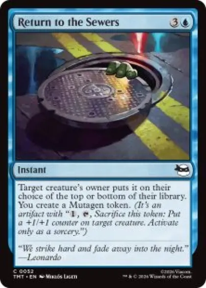 Return to the Sewers (foil) - Teenage Mutant Ninja Turtles