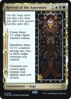 Revival of the Ancestors (foil) - Tarkir: Dragonstorm Prerelease Promo's