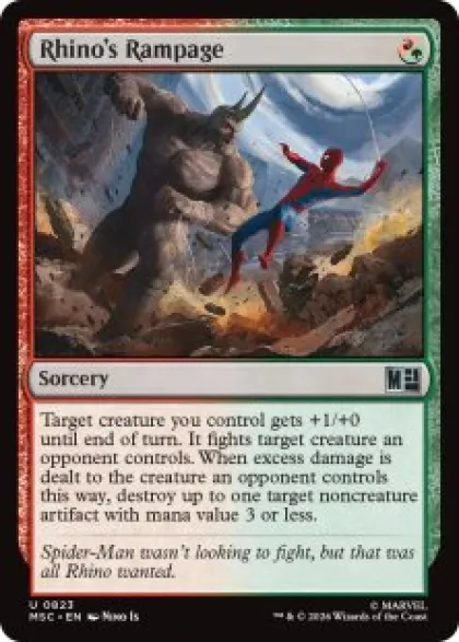 Rhino's Rampage - Marvel Super Heroes Commander