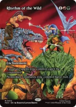 Rhythm of the Wild (foil) (borderless) - Teenage Mutant Ninja Turtles Source Material Cards